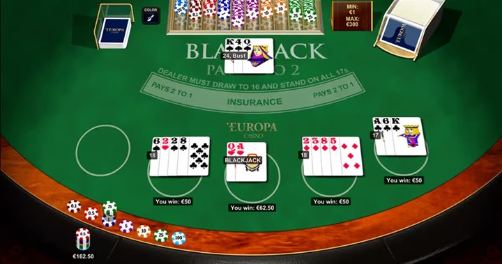 Các bước bắt đầu đánh Blackjack tại EE88 cho người mới