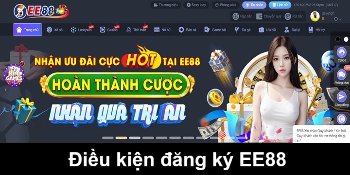 Điều kiện đăng ký EE88