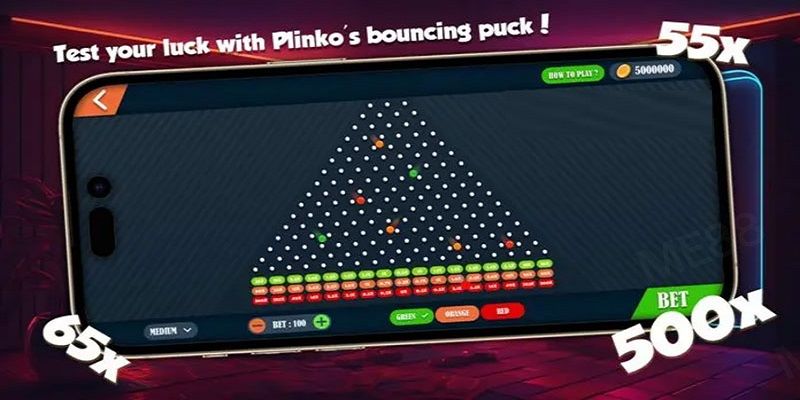 Cách thức hoạt động của trò chơi Plinko trên nền tảng EE88